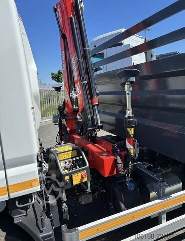 Kran mit Kipper Fuso Canter 7C15 Fassi Kran 3-seiten Kipper