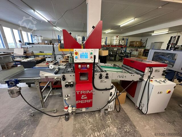 Paper punching machine SCS Automaberg TRIM & PERF.6