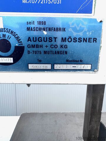 Bandsäge/Mössner SM 420 Mössner REKORD SM 420