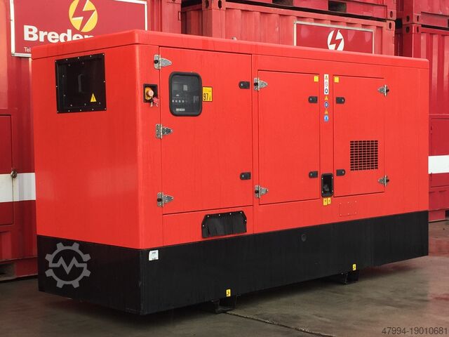 Generator Bredenoord genset FPT/Iveco NEF67TM3A 140/150 KVA aggr