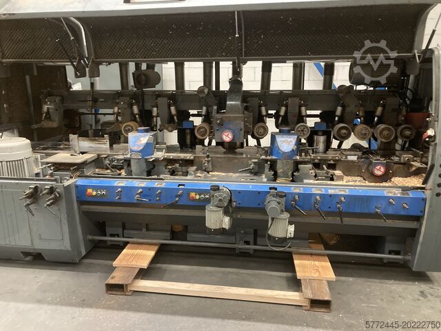Four-sided planer, 8-axis, Gaujing Gau-Jing GNS-8S23