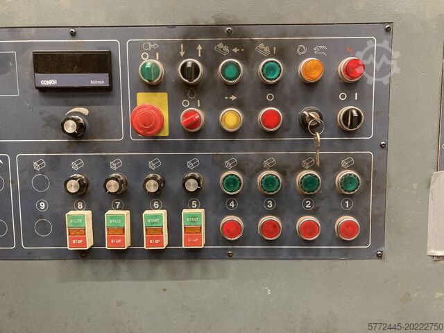 Four-sided planer, 8-axis, Gaujing Gau-Jing GNS-8S23