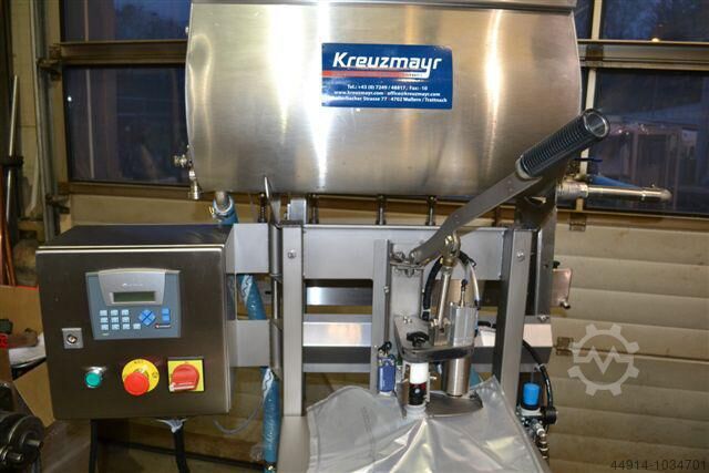 Bag in Box Abfueller Kreuzmayr KBF 2000