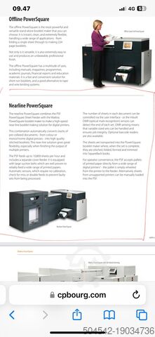 Brochure production system Watkiss Nearline Powersquare 224