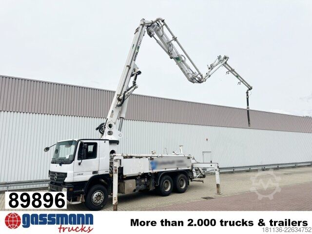 Betonpumpen-LKW Mercedes-Benz Actros 2636 6x4, Betonpumpe Schwing Stetter