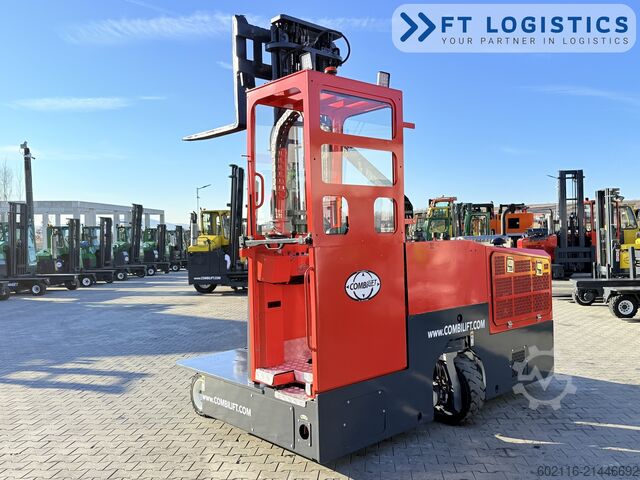 4-way forklift Combilift C3000GST TRIPLEX 8300 FREE-LIFT NEW TIRE