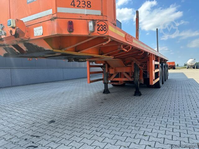 Platform trailer Nooteboom OVB-73-04 73 tons Ballast trailer / 4 axles / 3...