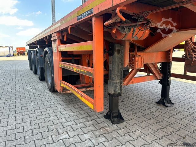 Platform trailer Nooteboom OVB-73-04 73 tons Ballast trailer / 4 axles / 3...