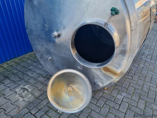 4200L stainless steel tank with insulation  