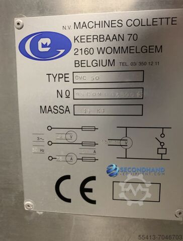 COLLETTE GEA CONVERTICOLL CVC 50 Collette (GEA) Converticoll CVC 50