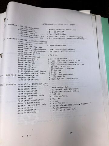 Flachschleifmaschine ELB-Schliff SWN 6/ND