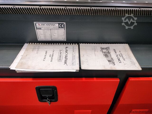 Walzblechmaschine AKYAPAK ABM 76 CNC 3
