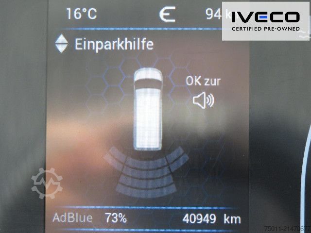 High top van IVECO Daily 35S16V AHK, Klima, PDC, lang + hoch