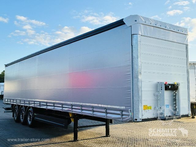 Auflieger mit Pritsche & Plane Berger Curtainsider Standard