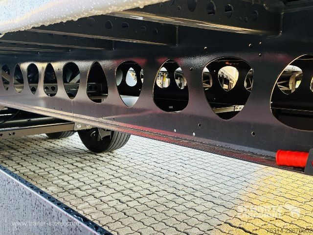 Auflieger mit Pritsche & Plane Berger Curtainsider Standard