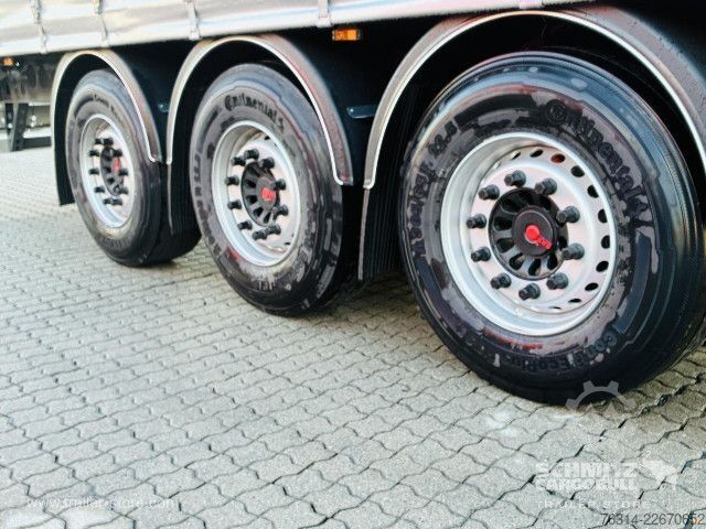 Auflieger mit Pritsche & Plane Berger Curtainsider Standard