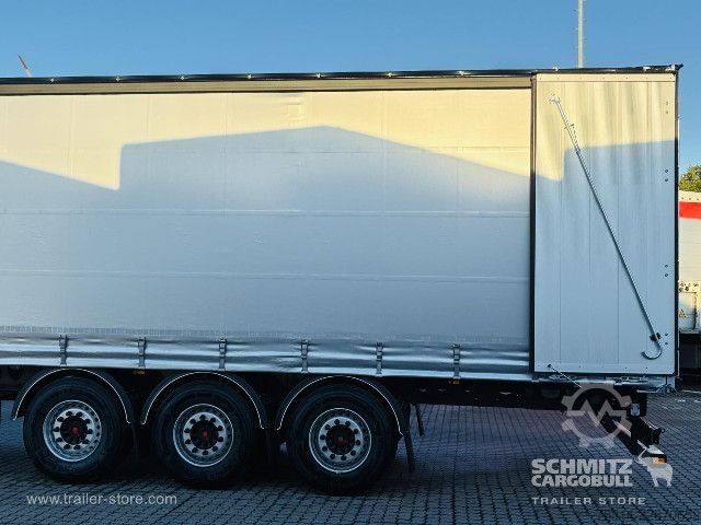 Auflieger mit Pritsche & Plane Berger Curtainsider Standard