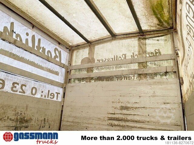 Anhänger mit Pritsche & Plane Müller-Mitteltal EAL-TA 8.6