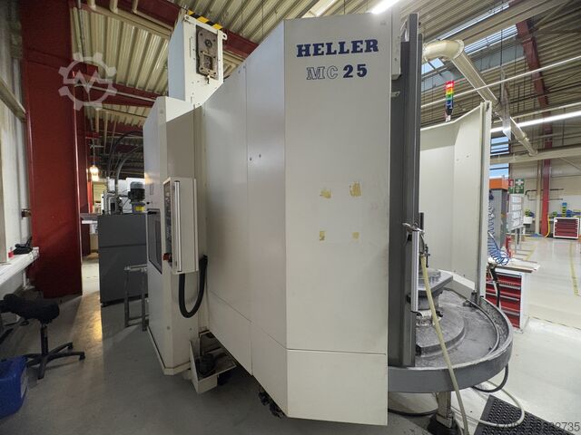Horizontal machining center Heller MC 25