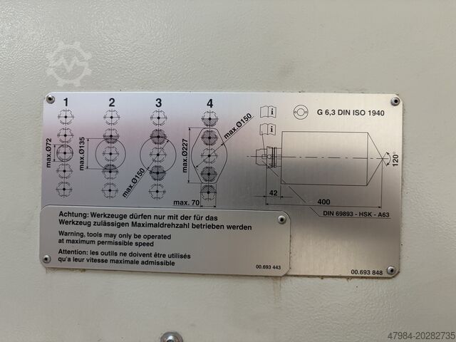 Horizontal machining center Heller MC 25