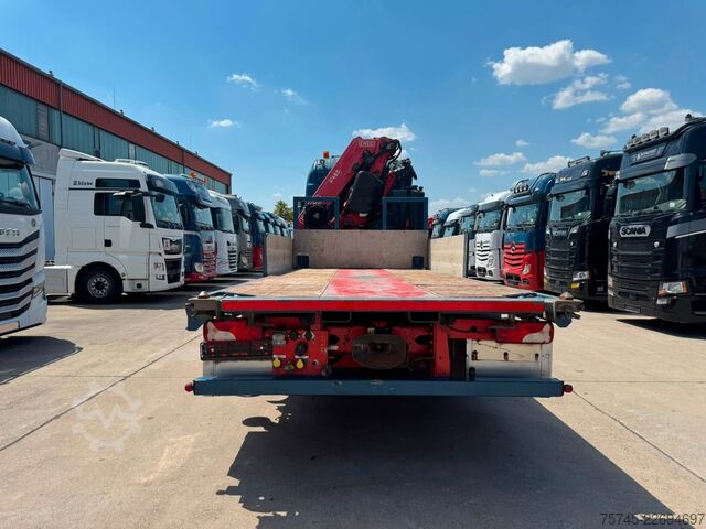 LKW mit Pritsche (offen) SCANIA R 490 * RETARDER * FASSI 14 M * LENK/LIFTACHSE *