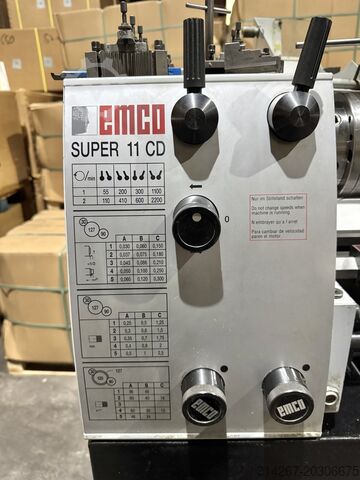 Turning Machine Lathe Emco Super 11-CD EMCO Super 11-CD