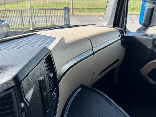 Flatbed truck with tarp MERCEDES-BENZ ACTROS 2548 / GIGSPACE /  STAPLERHALTERUNG