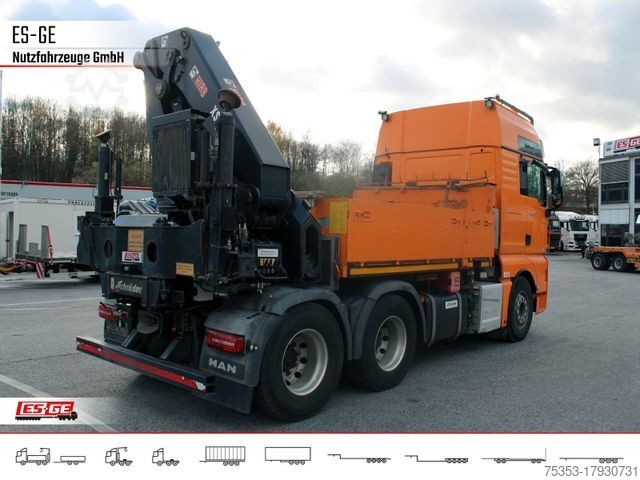 LKW mit Pritsche (offen) MAN TGX 26.540 + HIABV-Ladekran 477E-4 HIPRO
