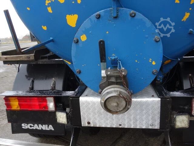 Suction vehicle Scania P114-340 18000LITER VACUUM TOILET TRUCK,MANUAL ...