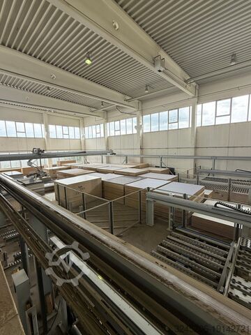 Panel saw Säge/Lager Kombination Holzma/Bargstedt