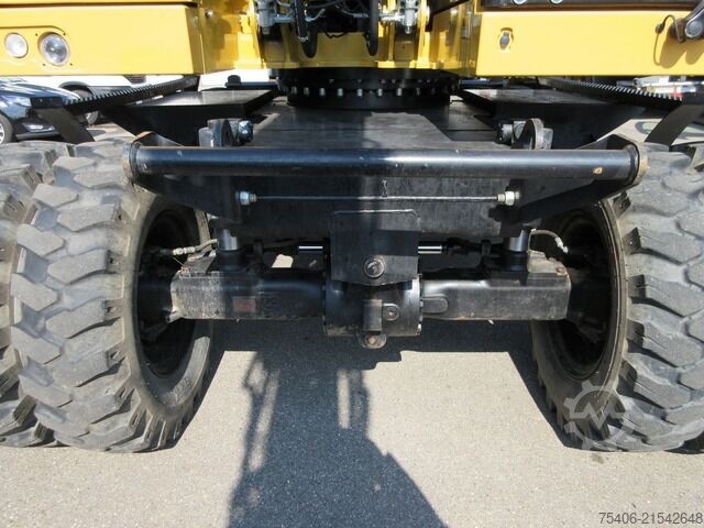 Mobilbagger caterpillar M314F ,Greifer, Schild,Grabenräuml.,Tiefenlöffel