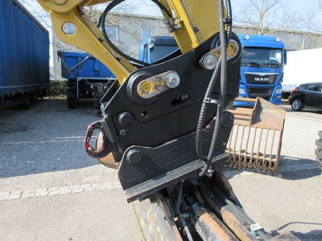 Mobilbagger caterpillar M314F ,Greifer, Schild,Grabenräuml.,Tiefenlöffel