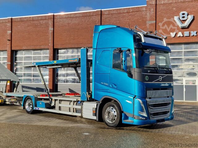 Car carrier van Volvo FH 500 Globetrotter XL Cartransporter Blyss Mod...