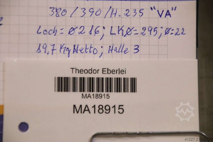 Axialkompensator Edelstahl unbekannt DN 200