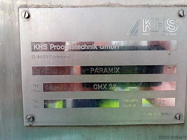 Mischanlage KHS Paramix CMX 28