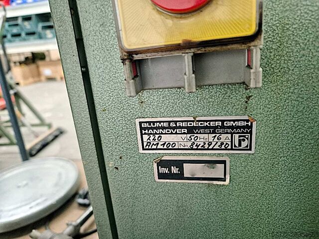 Winding Machine Blume & Redecker AM 100/AM150