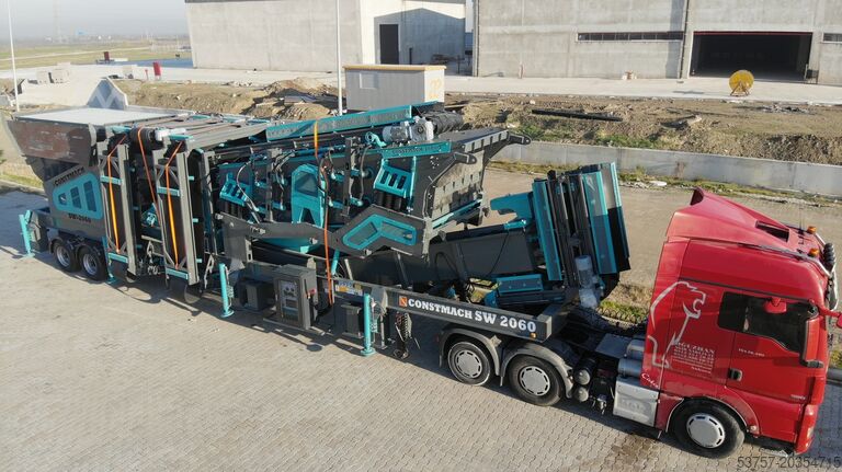 Sandwaschanlage / Kieswaschanlage Constmach Sand Washing Plant Mobile Sand Screening & Washing Plant