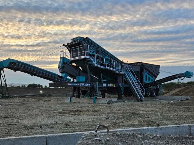 Sandwaschanlage / Kieswaschanlage Constmach Sand Washing Plant Mobile Sand Screening & Washing Plant