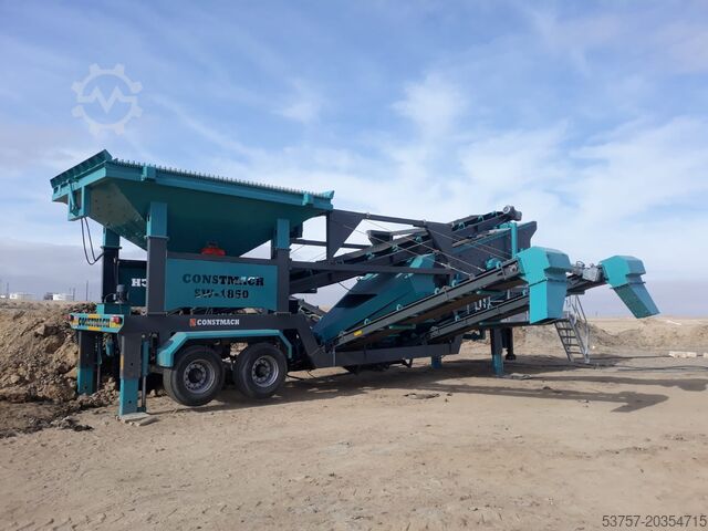 Sandwaschanlage / Kieswaschanlage Constmach Sand Washing Plant Mobile Sand Screening & Washing Plant