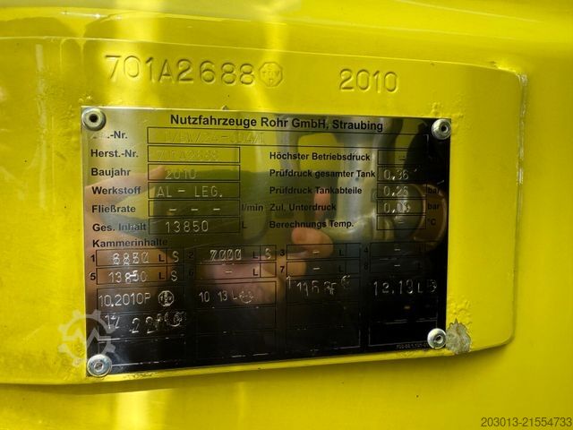 LKW mit Tankaufbau Scania R440