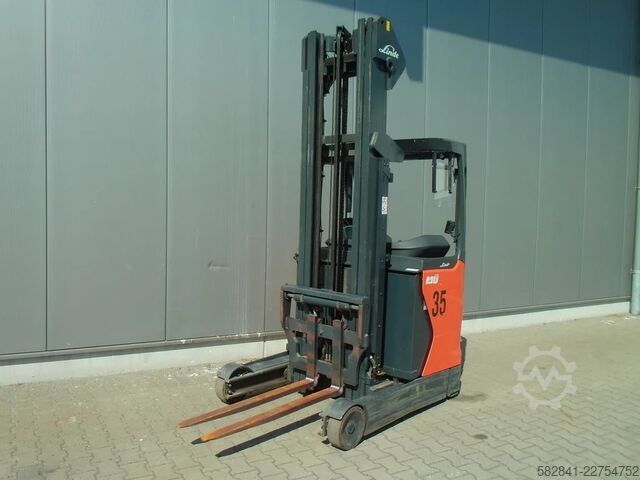 Schubmaststapler LINDE R 14