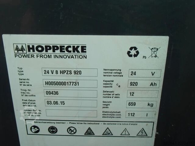 Elektro-Gabelstapler 3-Rad LINDE E 15 - 01