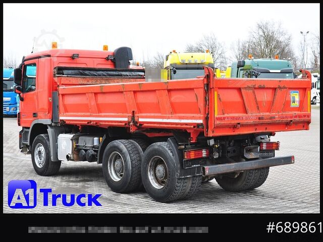 Kipper LKW MERCEDES-BENZ Actros 2655 ,V8, 6x4 Meiller Klima , EPS