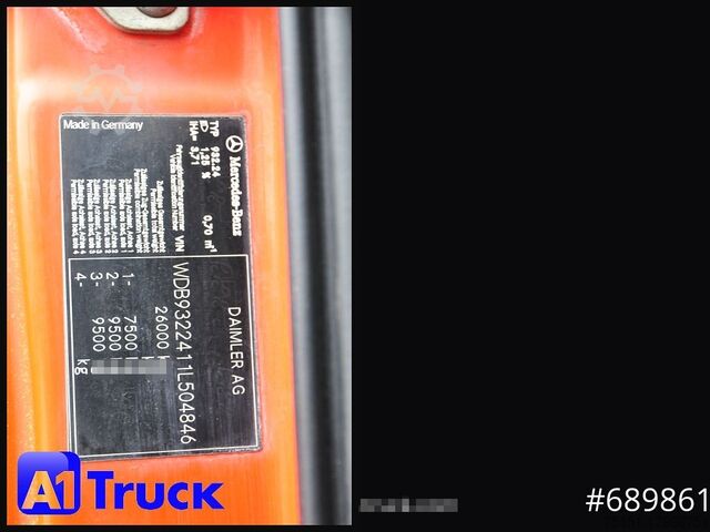 Kipper LKW MERCEDES-BENZ Actros 2655 ,V8, 6x4 Meiller Klima , EPS