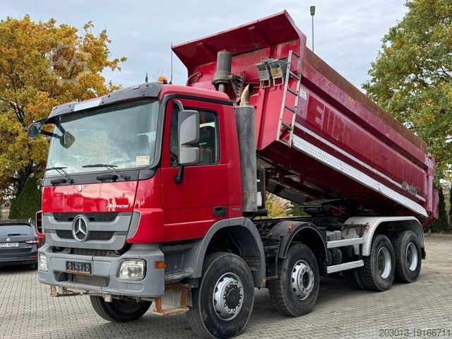 Tipper truck MERCEDES-BENZ ACTROS 4141 EURO4 8x6 Muldenkipper