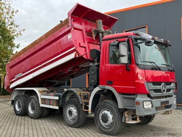Tipper truck MERCEDES-BENZ ACTROS 4141 EURO4 8x6 Muldenkipper