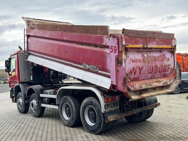 Tipper truck MERCEDES-BENZ ACTROS 4141 EURO4 8x6 Muldenkipper