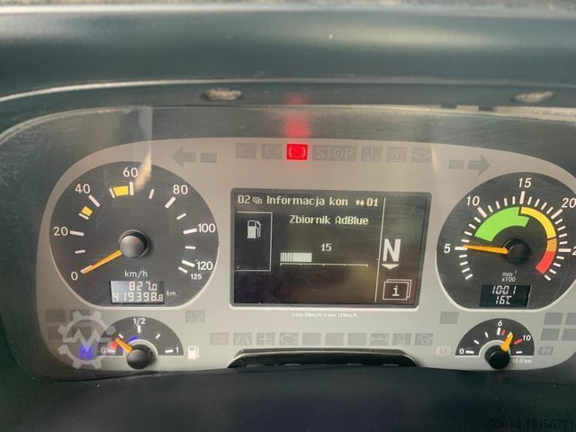 Tipper truck MERCEDES-BENZ ACTROS 4141 EURO4 8x6 Muldenkipper