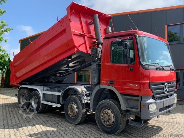 Tipper truck MERCEDES-BENZ ACTROS 4141 EURO4 8x6 Muldenkipper