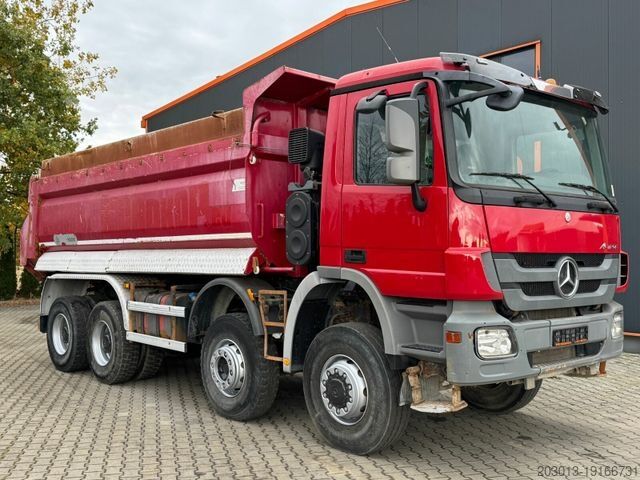 Tipper truck MERCEDES-BENZ ACTROS 4141 EURO4 8x6 Muldenkipper